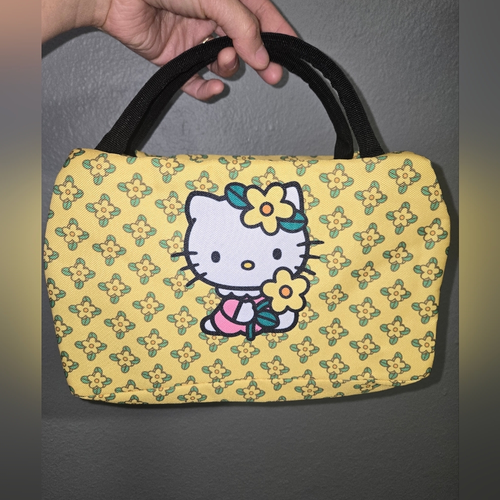 Hello Kitty Yellow Flower Lunch Bag